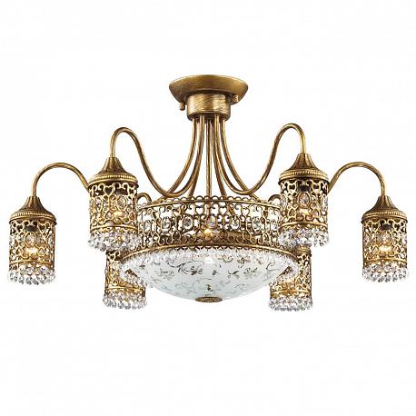 Потолочная люстра Odeon Light Country Salona 2641/9C