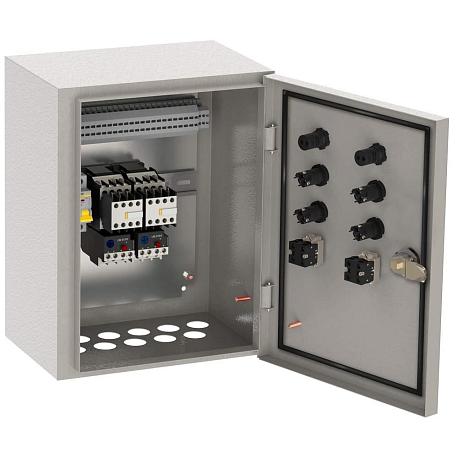 Ящик управления РУСМ5119-2974 нереверсивный 3 фидера 8А IP54 IEK NKU10-RUSM-51192974-01