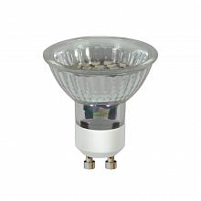Лампа светодиодная Uniel GU10 2.4W 3000K полусфера прозрачная JCDR LED-JCDR-SMD-2,4W/WW/GU10 05869