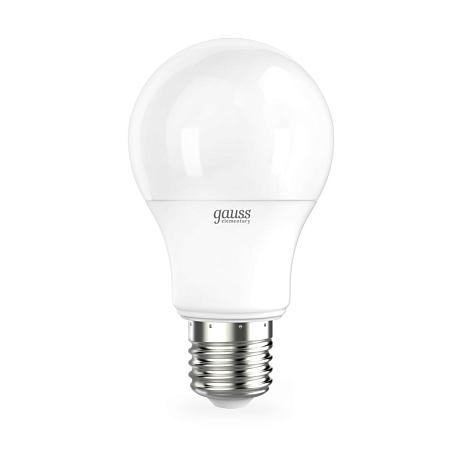 Лампа светодиодная Gauss E27 12W 3000K матовая 23212
