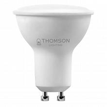 Лампа светодиодная Thomson GU10 8W 3000K полусфера матовая TH-B2053