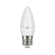 Лампа светодиодная Gauss E27 6.5W 3000К матовая 103102107