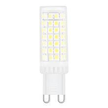Лампа светодиодная диммируемая Gauss G9 5,5W 6500K прозрачная 107309355-D