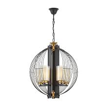 Подвесная люстра Lumina Deco Ponti LDP 1245-5 BK+MD