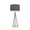 Настольная лампа Lumina Deco Belforte LDT 5527 GD+BK