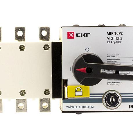 Устройство АВР ТСР1 100А 3Р 230В EKF PROxima ats-tsr1-100A-3p-pro