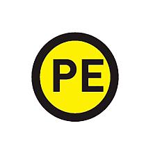 Наклейка "PE" (d20мм.) EKF PROxima an-2-08