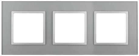 Рамка 3-постовая ЭРА Elegance 14-5103-03 Б0034508
