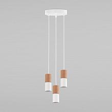 Подвесная люстра TK Lighting 6306 Elit White Wood