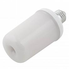 Лампа светодиодная декоративная Uniel E27 6W матовая LED-L60-6W/FLAME/E27/FR PLD01WH UL-00003360