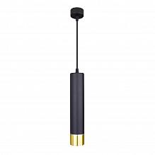 Подвесной светильник Elektrostandard DLN107 GU10 черный/золото a047734