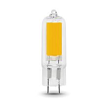 Лампа светодиодная Gauss G4 4.5W 3000K прозрачная 107807104
