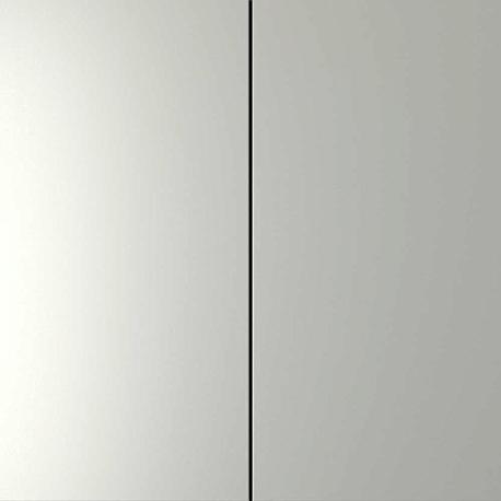 Выключатель встраиваемый Voltum S70 двухклавишный 10А, (сталь) VLS020105