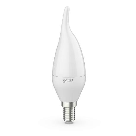 Лампа светодиодная Gauss E14 6.5W 4100K матовая 104101207