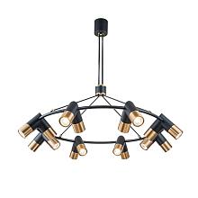 Подвесная люстра Indigo Doppio 11036/16P Black V000456